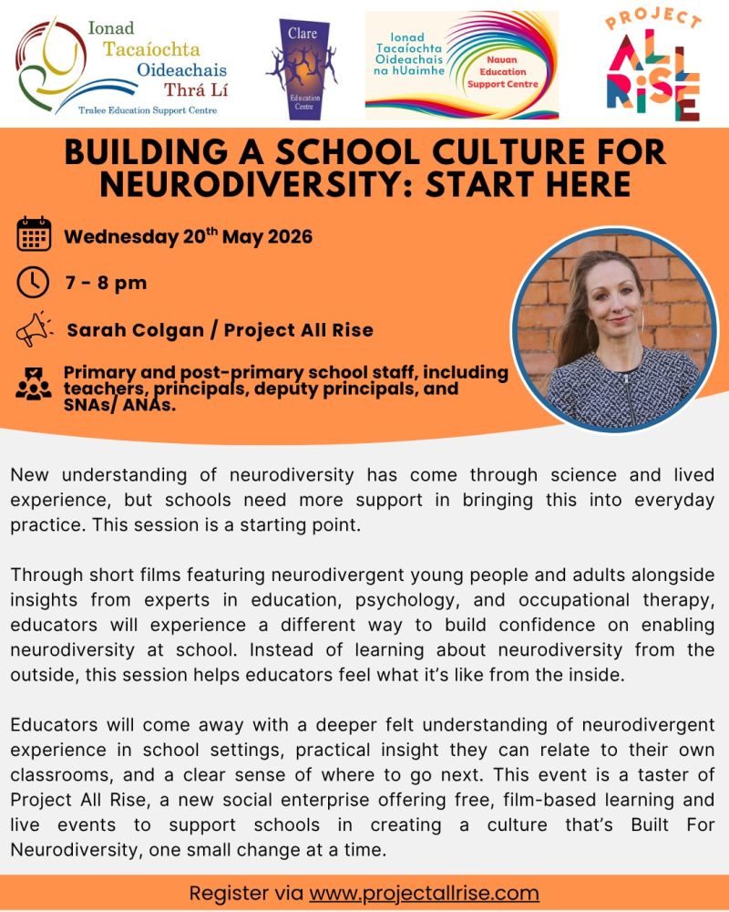 SP26-141 Building a School Culture for Neurodiversity: Start Here